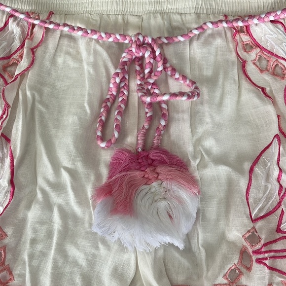 Trina Turk Womens Lahaina Cover up Shorts Pink NWT - Picture 5 of 10